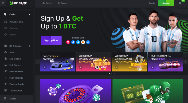 Discover the Excitement of BC.Game Crypto Casino 15